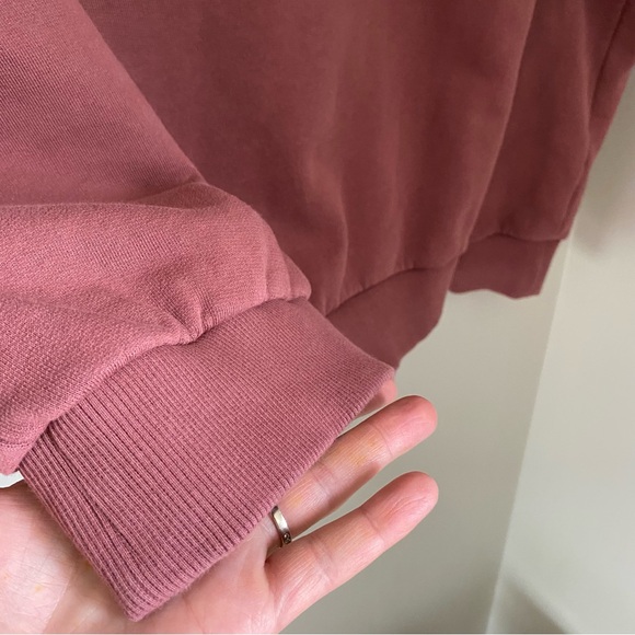 Fjallraven Mesa Mauve Pink Logo Cotton Crewneck Women's Small - Picture 14 of 14